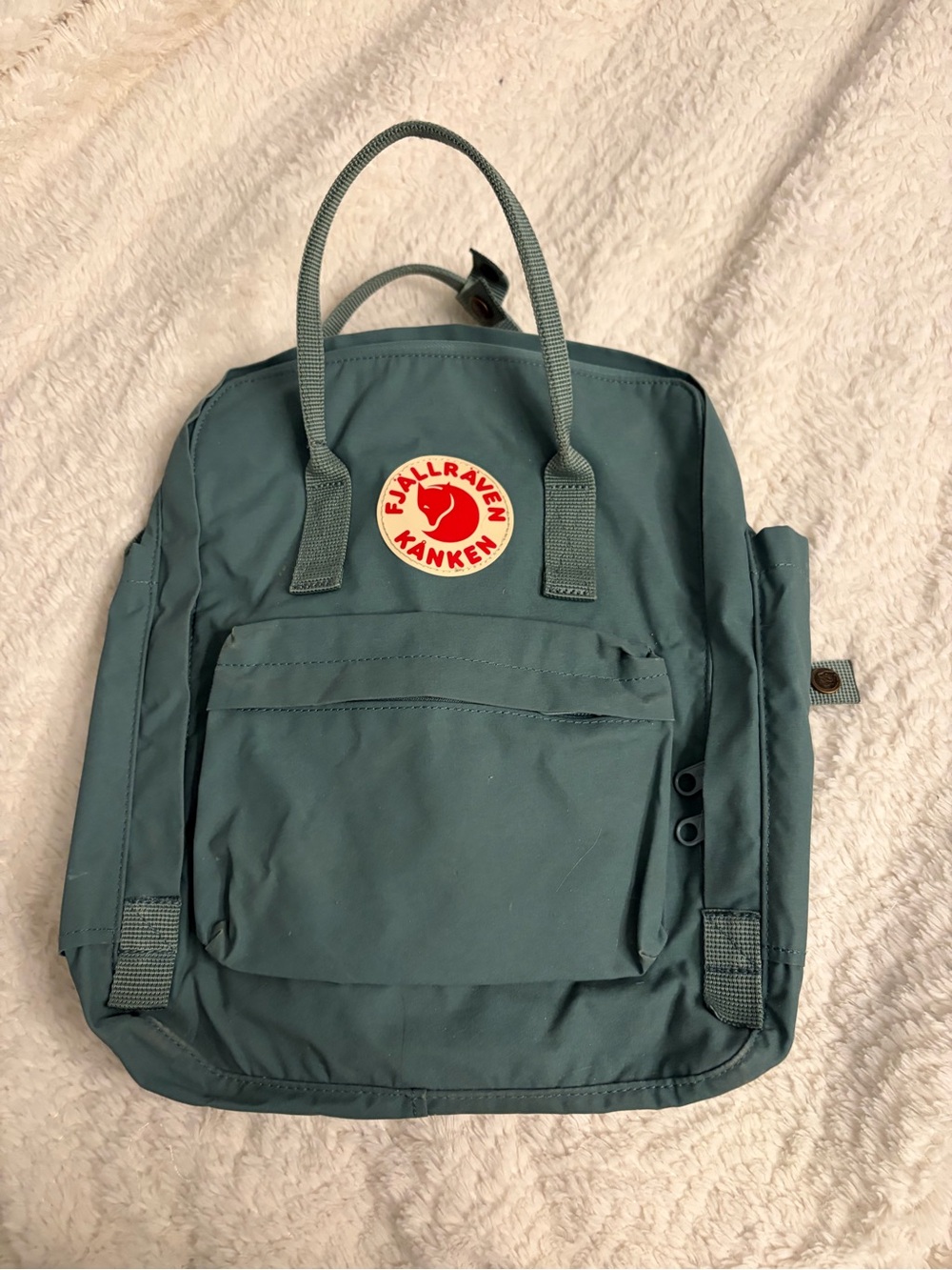 Fjallraven Kånken Mini Backpack in Teal Blue-Green